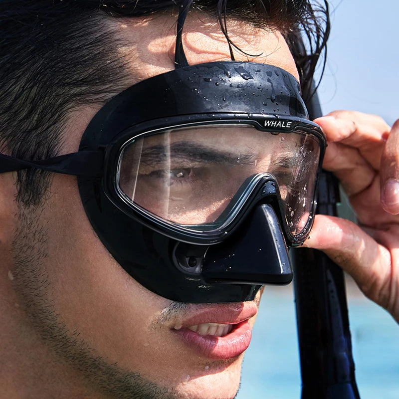 Diving Mask - Full Face - Clear Lens - Anti Fog Scuba Mask.