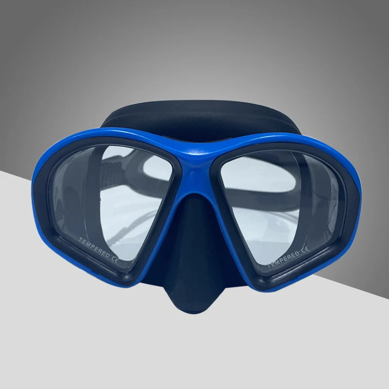 Professional Scuba Diving Mask. Snorkel, Silicone Skirt Diving Mask.