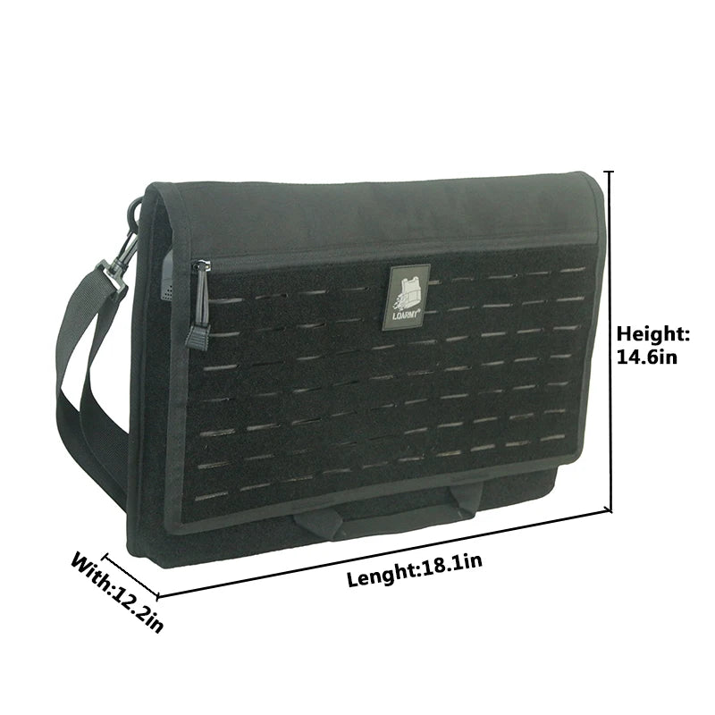 Molle Military Laptop Bag. Tactical Messenger Bags.