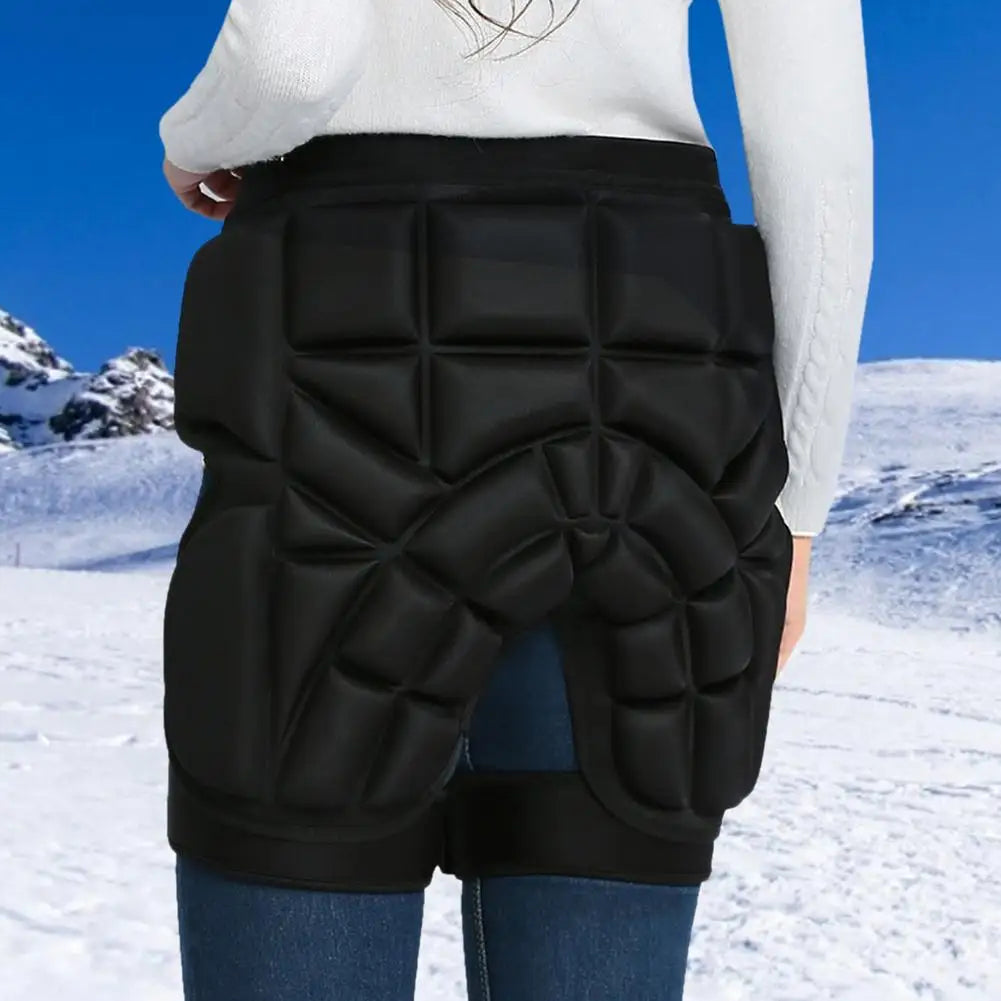 Skiing Hip Pad - Cycling Hip Protection. Protective Padded Shorts.