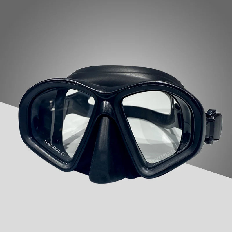 Professional Scuba Diving Mask. Snorkel, Silicone Skirt Diving Mask.