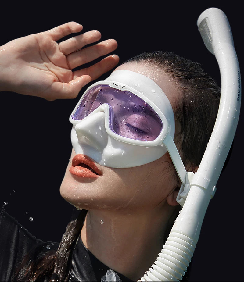 Diving Mask - Full Face - Clear Lens - Anti Fog Scuba Mask.