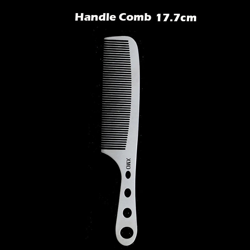 Brainbow Titanium Steel Professional Hair Hairdressing. Anti-static, Barbers Comb.