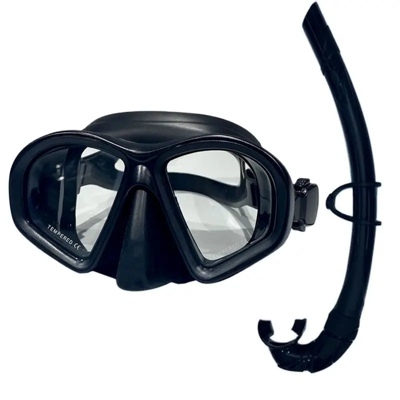 Professional Scuba Diving Mask. Snorkel, Silicone Skirt Diving Mask.