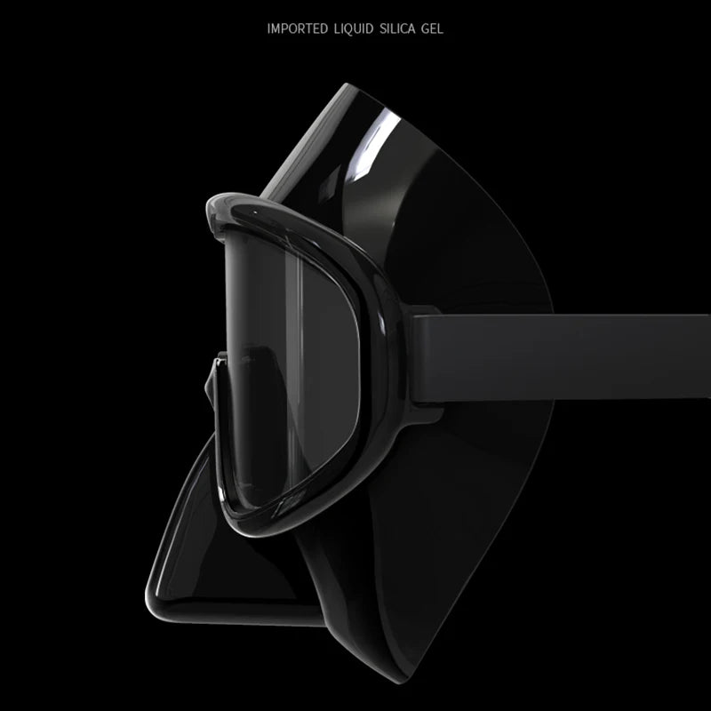 Diving Mask - Full Face - Clear Lens - Anti Fog Scuba Mask.
