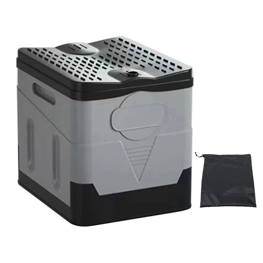 Portable, Folding Toilet. Strong, Reusable.