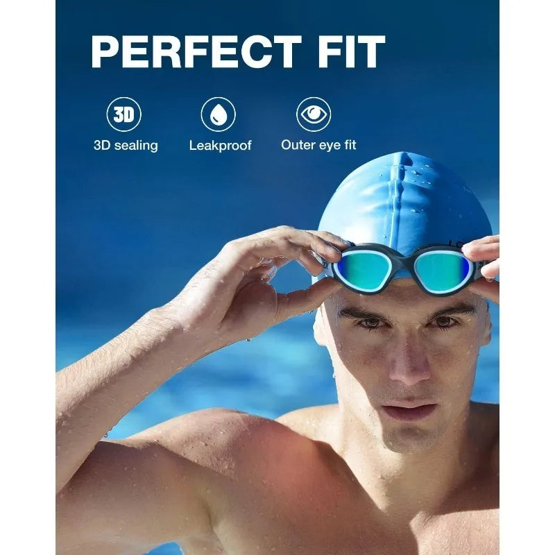 ZIONOR G1 Polarized Swimming Goggles, Anti Fog, Anti UV.