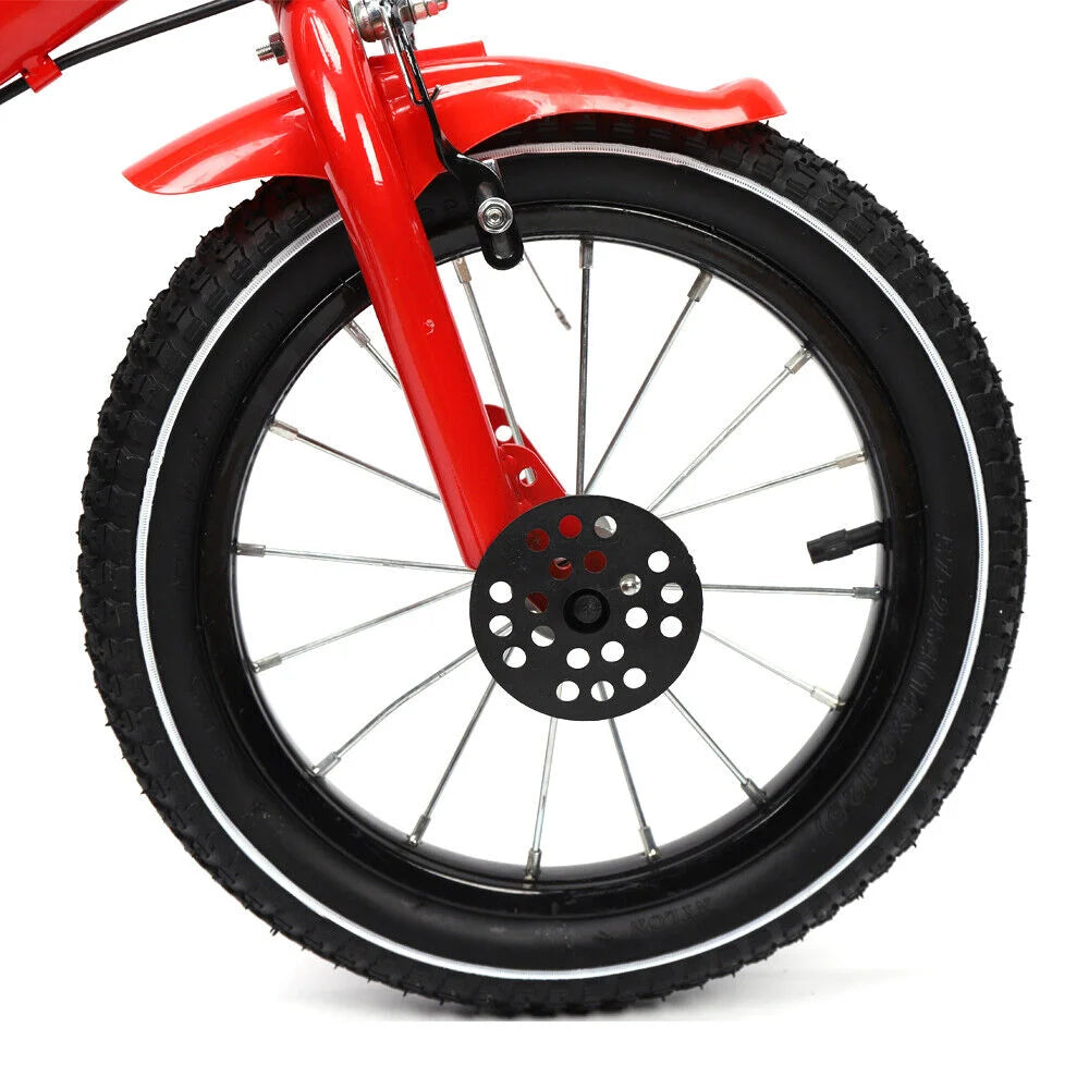 14 Inch Children's Bicycle. 2-11 Years - White/Red/Blue/Yellow.