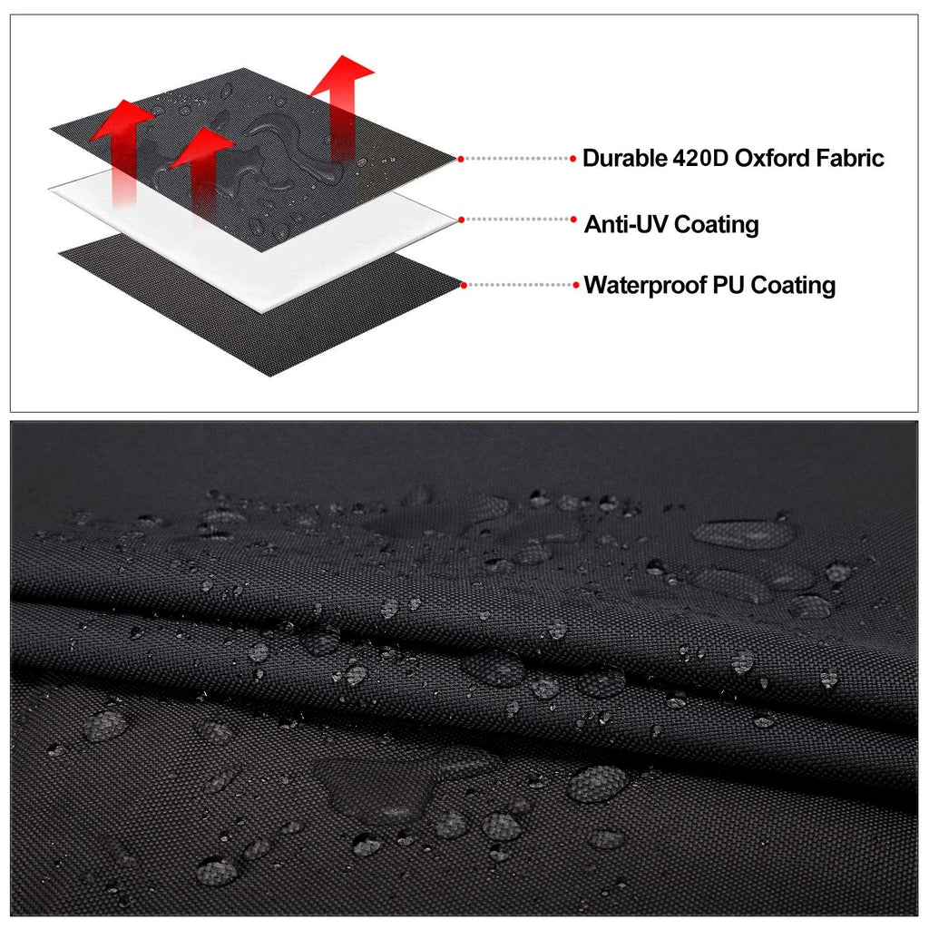 Heavy Duty, Waterproof Covers. Boat, 3Layer D40.