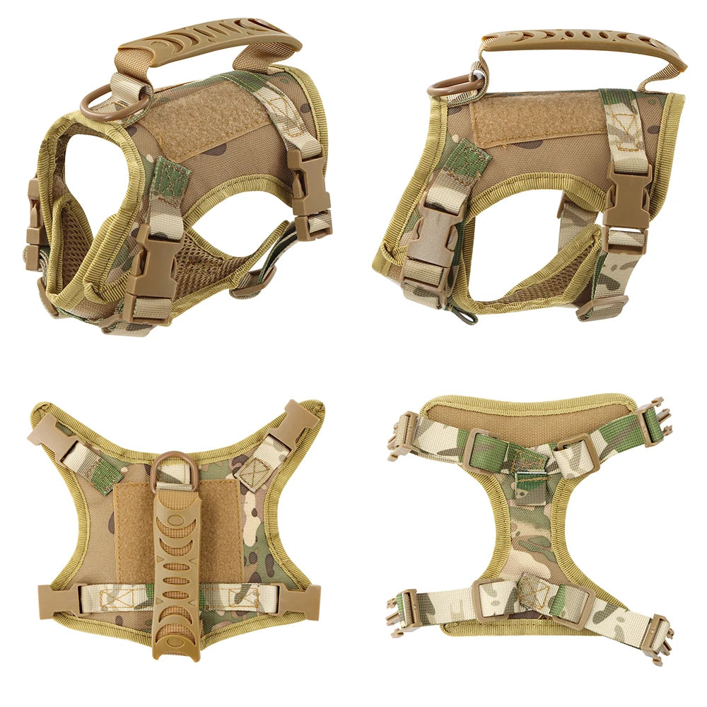 Tactical Cat Harness - Adjustable Puppy Vest For Small Dogs. Cat Accessories.