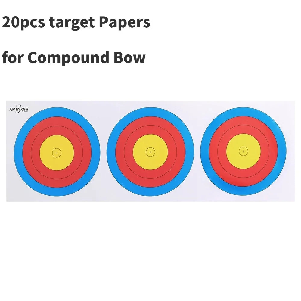 67x23cm Professional Archery Targets. Paper ,10/20pcs.