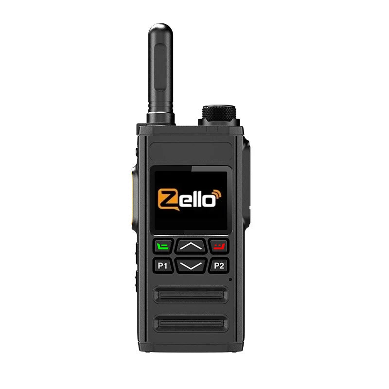 Zello 4G LTE & Wi Fi  walkie Talkie - Bluetooth Connection, Long Battery Life, Fast Charging.