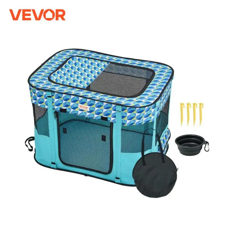 Portable- Foldable Pet Crate Kennel. Waterproof .