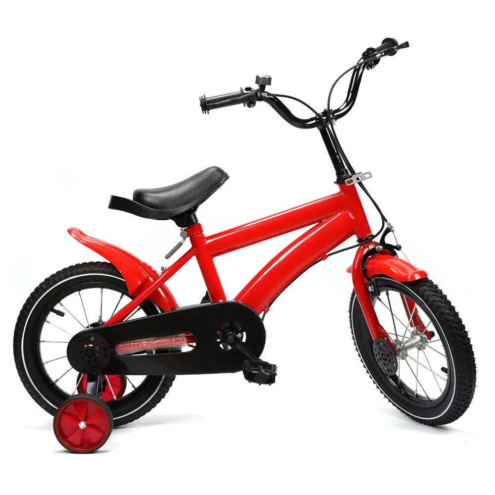 14 Inch Children's Bicycle. 2-11 Years - White/Red/Blue/Yellow.