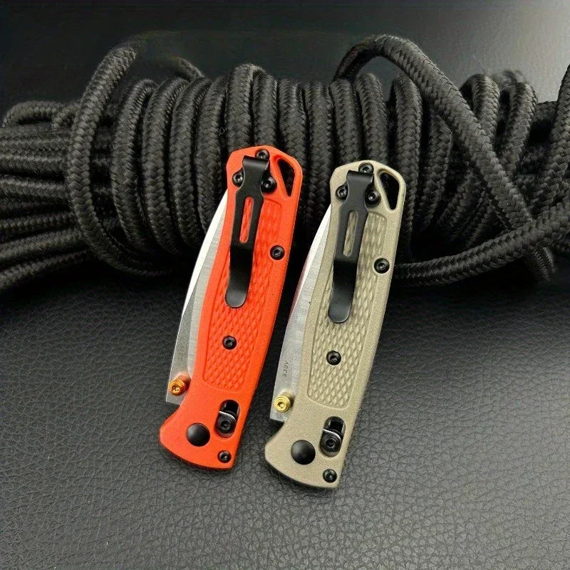 Multi Colors, BM 535/533 Folding Pocket Knife. Nylon Fiber Handle.