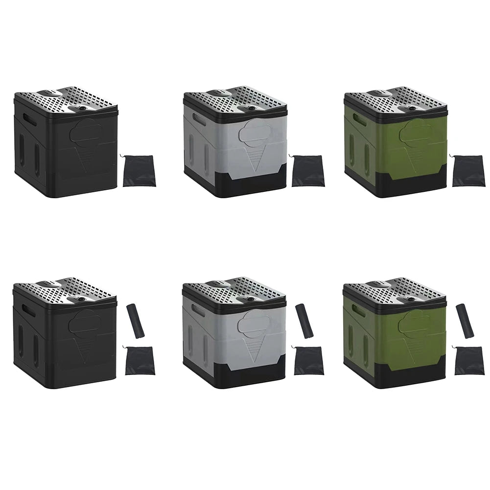 Portable, Folding Toilet. Strong, Reusable.