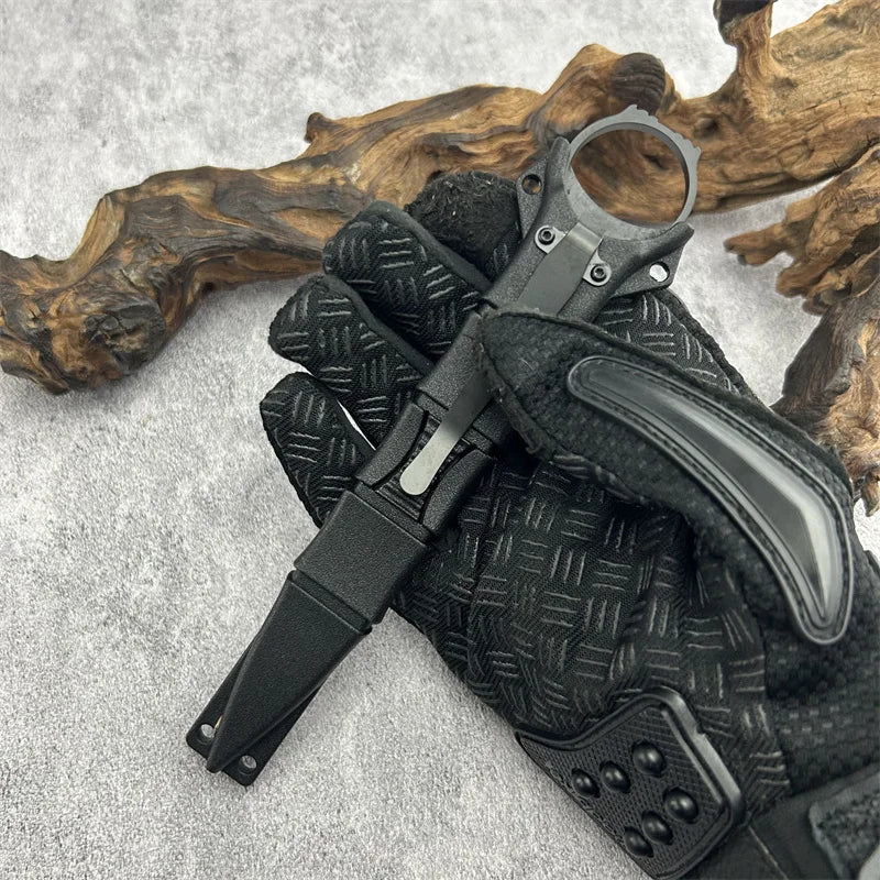 Fixed Blade, 440C, Sheathed, Camping, Hunting, Survival - Throwing.