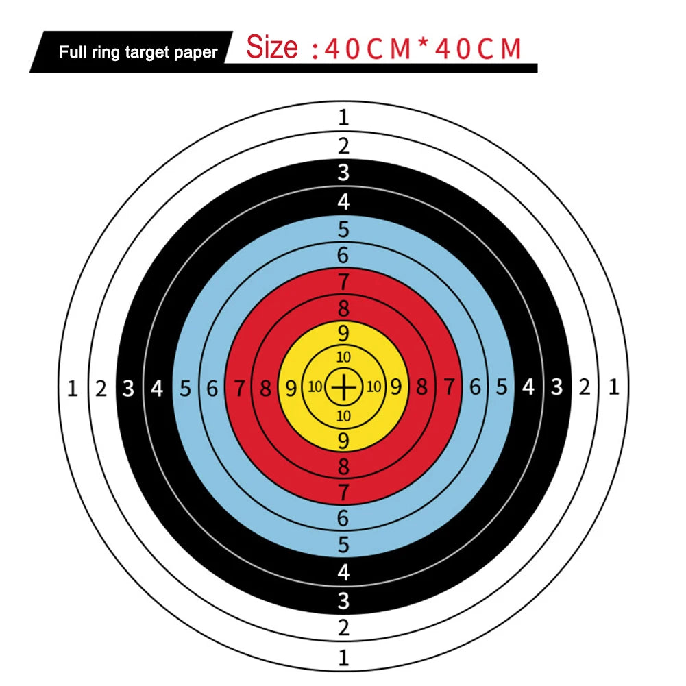 Professional Archery Targets. Paper Practice Targets.