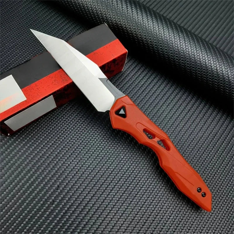 KS 7650 Folding Knife. 8Cr13Mov Blade. Nylon Fiber Handle.