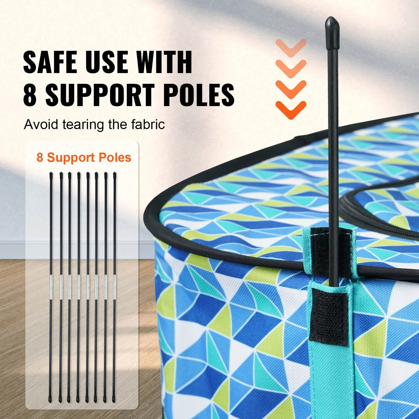 Portable- Foldable Pet Crate Kennel. Waterproof .
