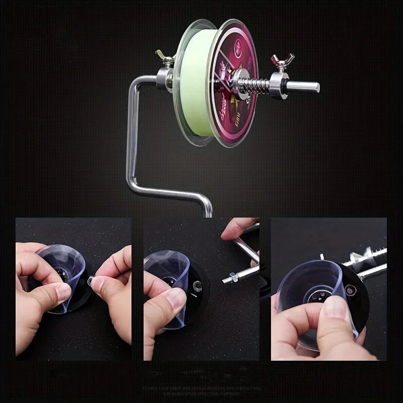 1Pc, Aluminum Alloy, Fishing Line Winding Machine.