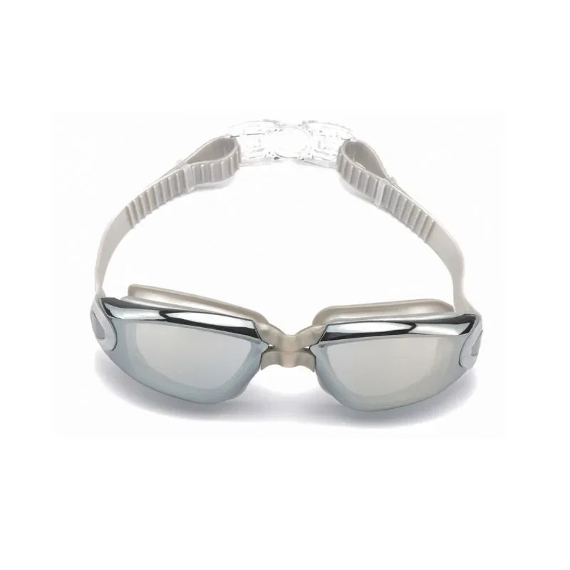 Silicone Goggles, Anti-Fog Electroplating, UV Swimming Glasses.