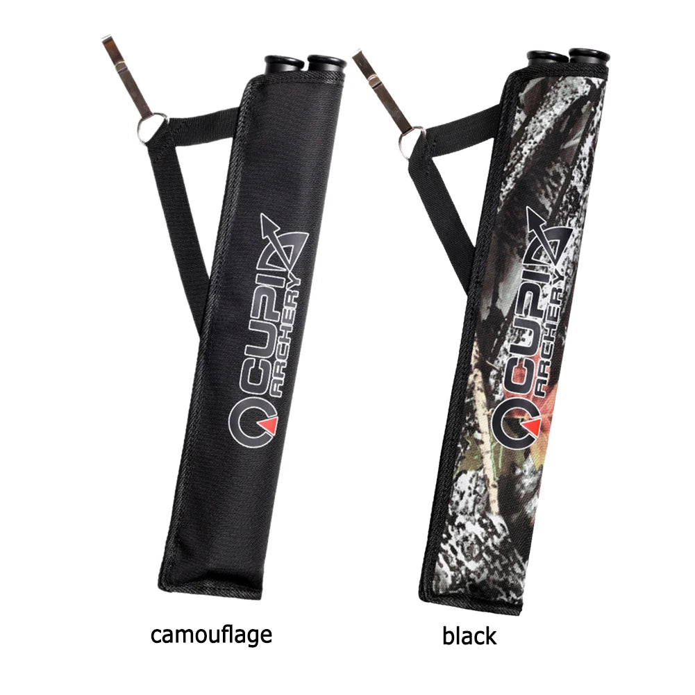 Waist Hanging Archery Quiver. Double Barrel Style.