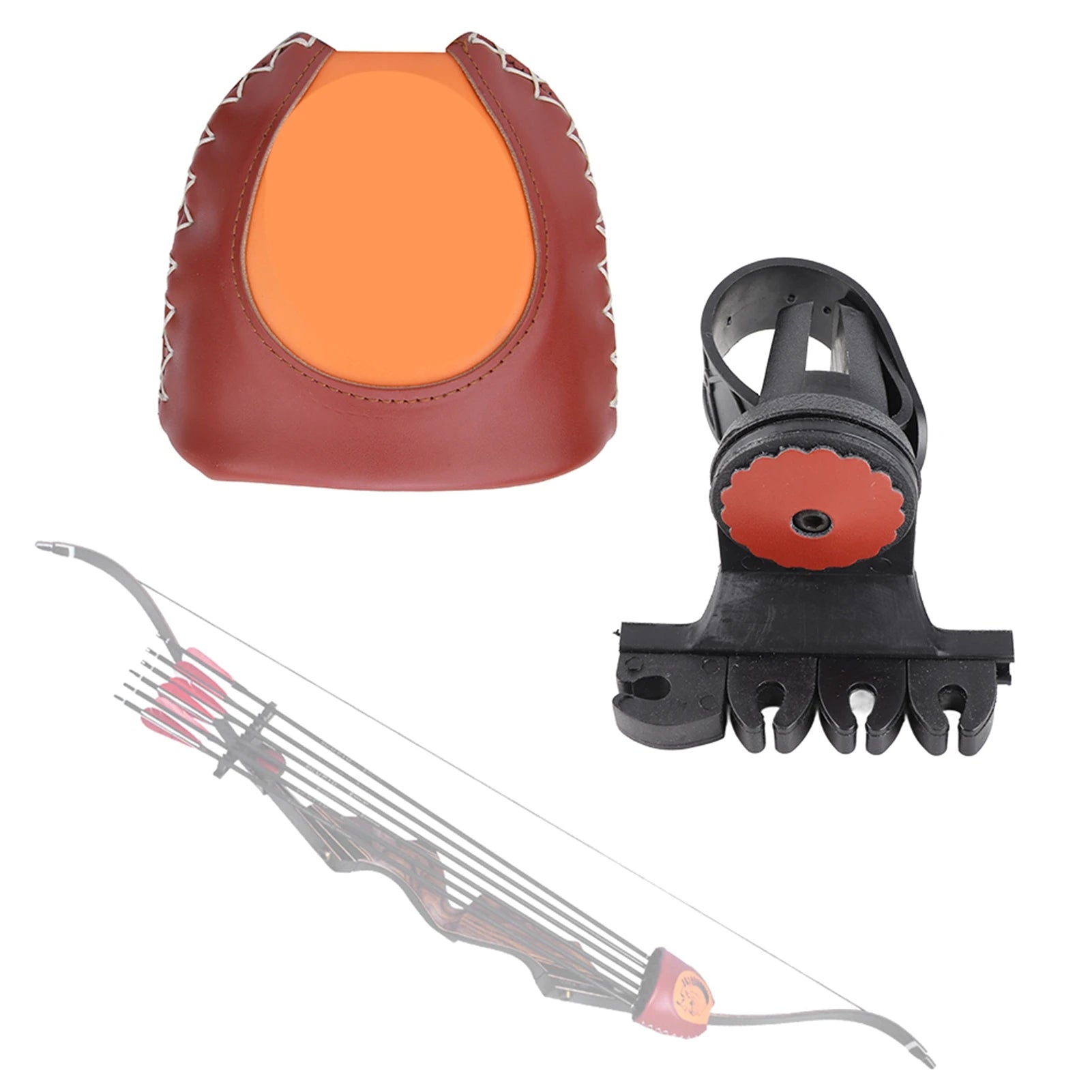 Arrow Quiver- Quick Release- 6 Arrows. For Recurved Bow .