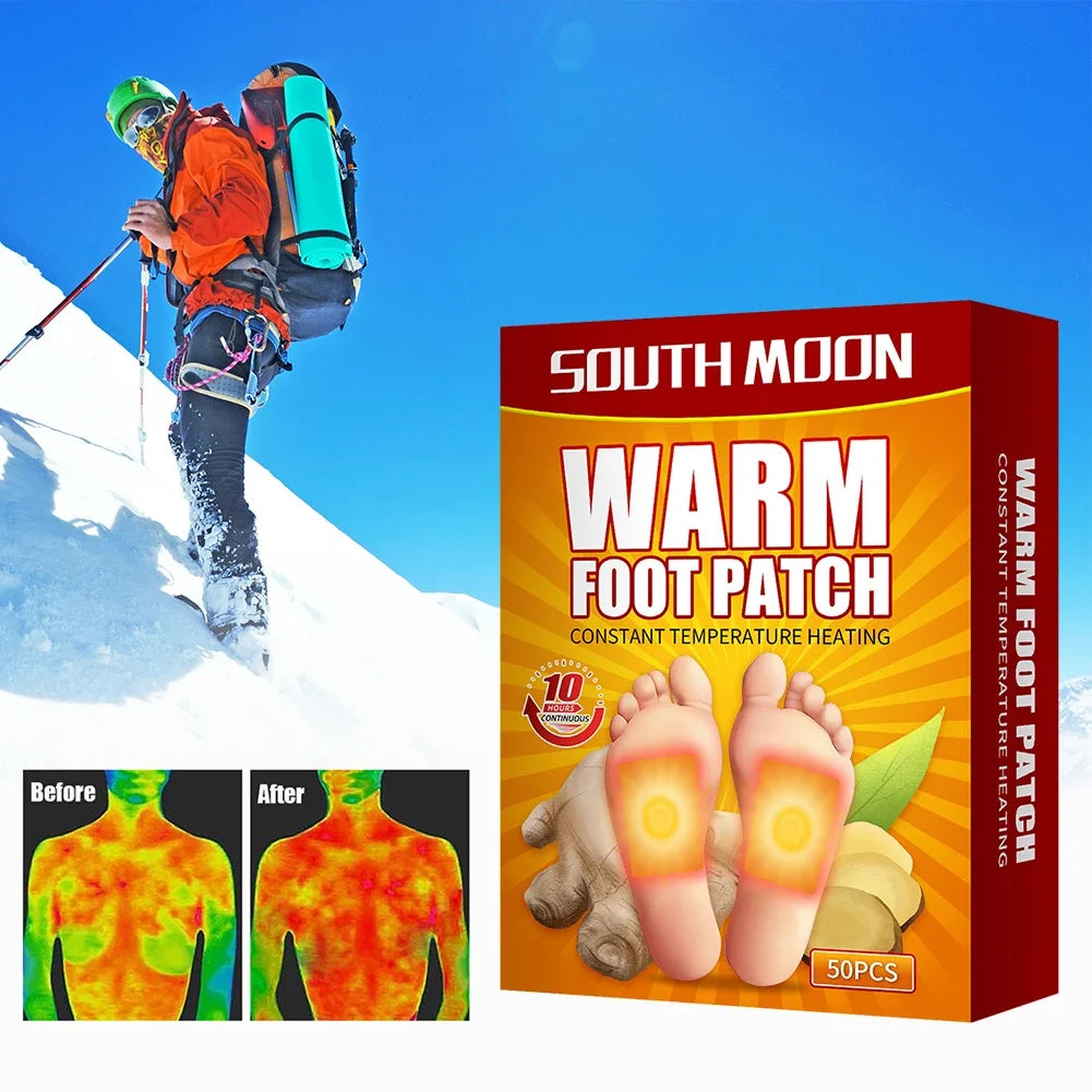 50Pcs Foot Warmers. Up To 10 Hours Of Heat. For Outdoor- Fishing- Hunting.