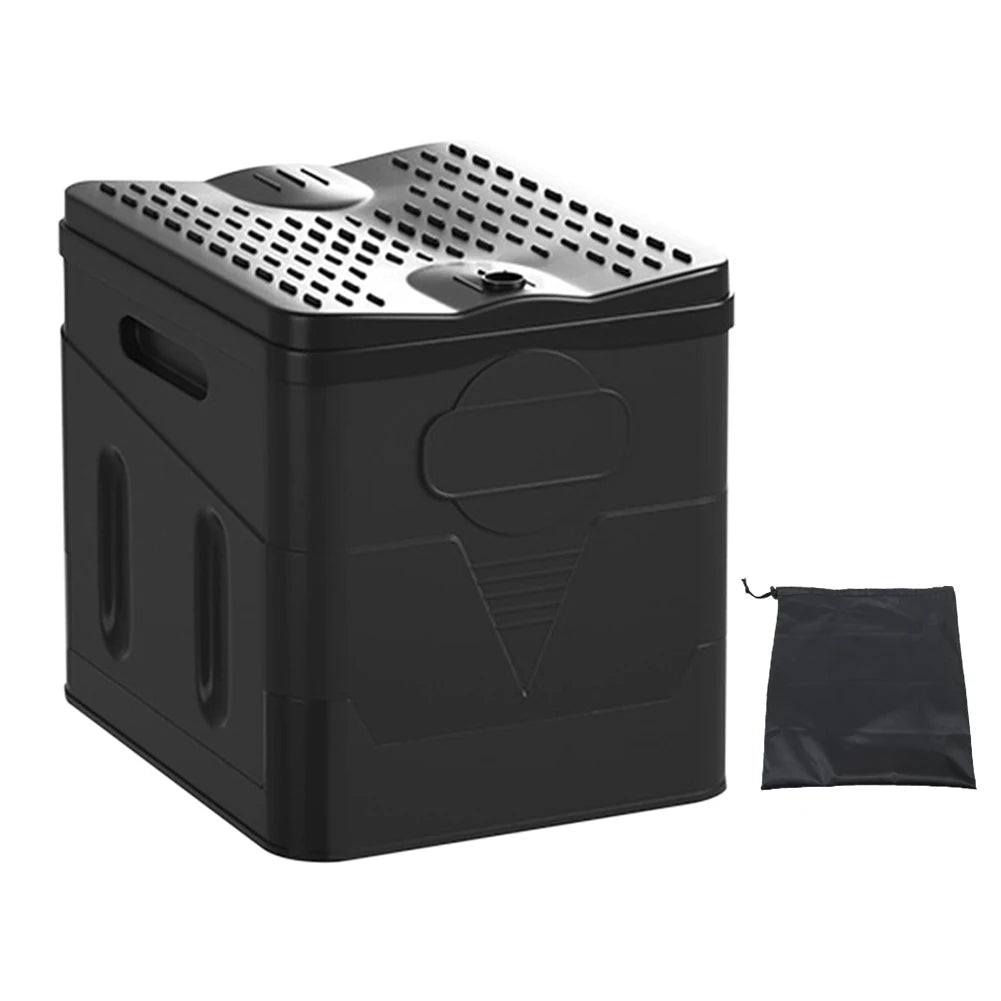 Portable, Folding Toilet. Strong, Reusable.