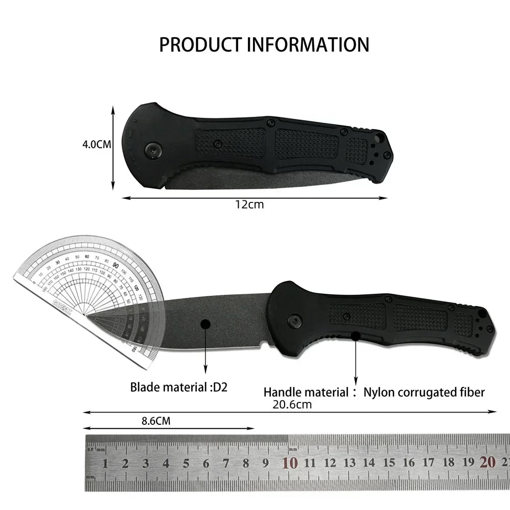BM 9070 Claymore. D2 steel, Hunting, Camping, Survival Knife.