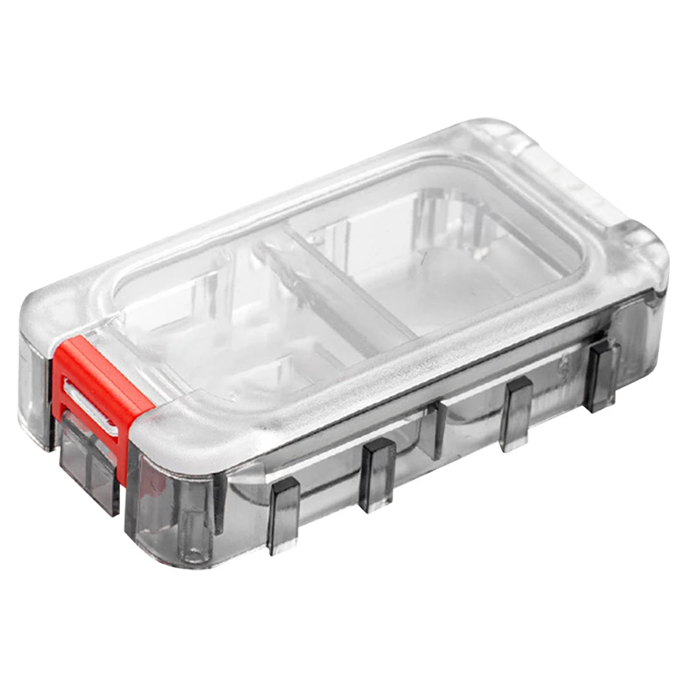 Tackle Box, Expandable, Waterproof. Clear Top. Fishing Lure Storage .