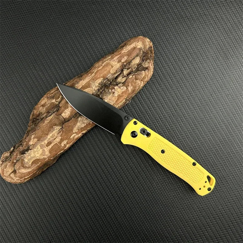 Multi Colors, BM 535/533 Folding Pocket Knife. Nylon Fiber Handle.
