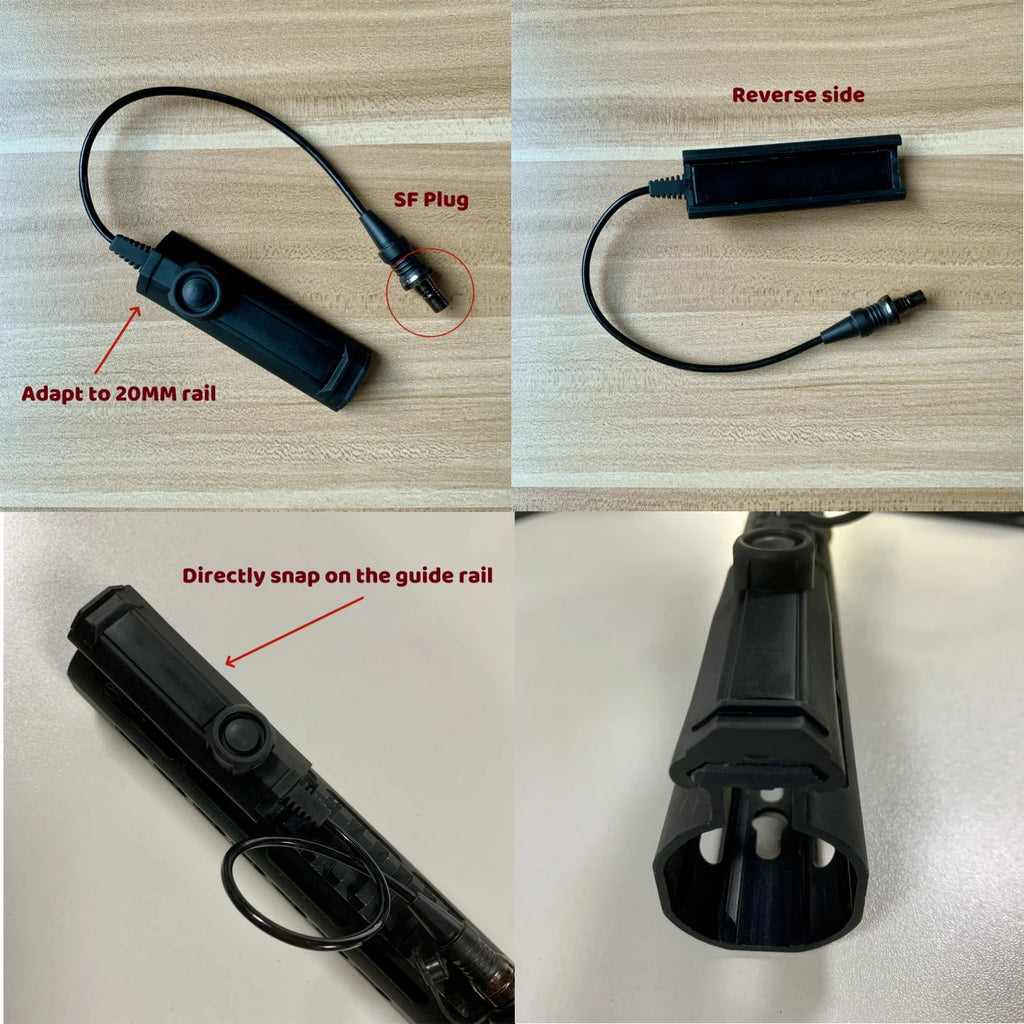 Tactical Surefir M300, M600B, M600C Gun light. Rifle, Pistol Scout Light, Pictinny Rail.