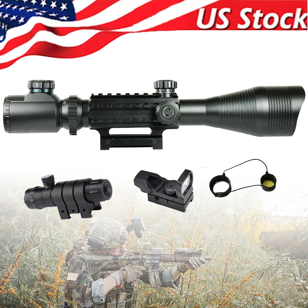 T-EAGLE ZS 6-24x50 FFP Tactical Zero Stop Rifle Scope. HD Glass Snipper Scope , Fits Carbine.