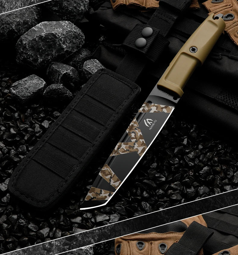 HUANG FU High Hardness Knife. Multifunctional, Various Environments.