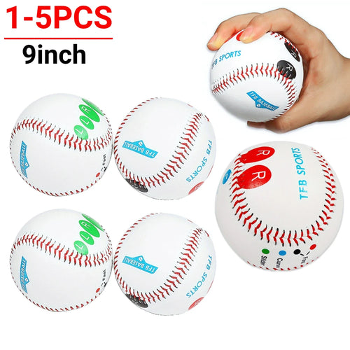 1-5pc Training Baseball. Finger Placement Markers - Pitching Trainer.