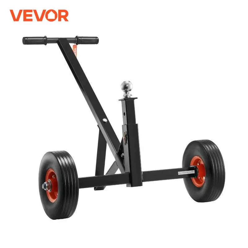 VEVOR Adjustable Trailer Dolly. 600/1500lbs Tongue Weight Capacity. Carbon Steel Trailer Mover.