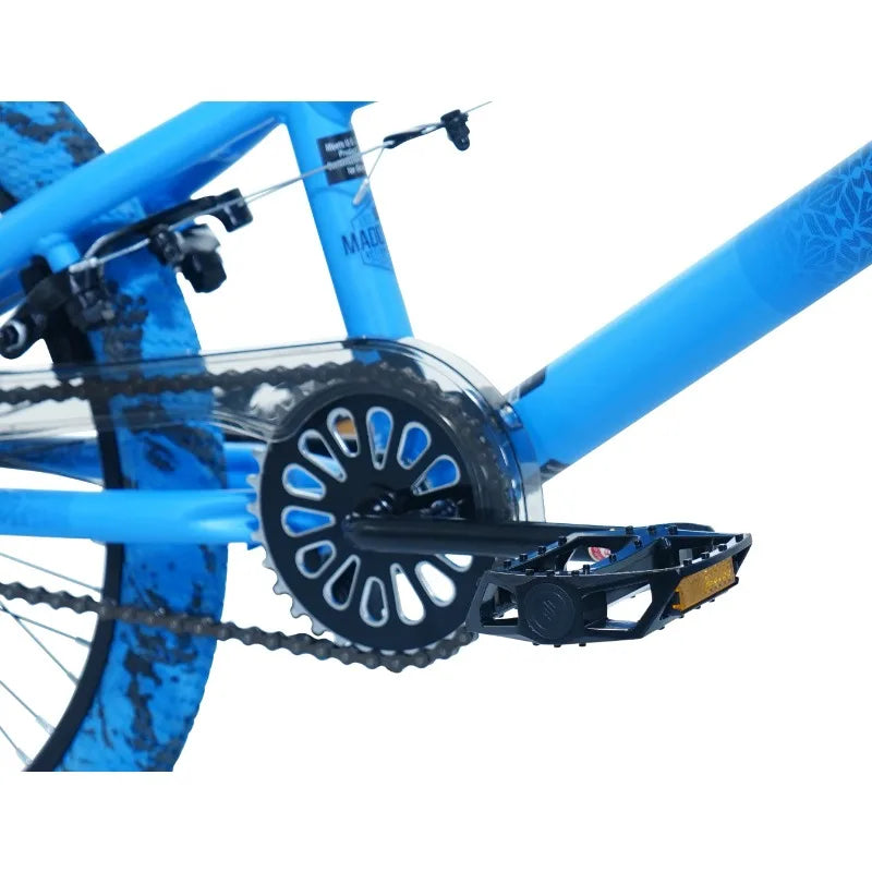 20" Kent Maddgear Childs Bicycle, Kids Ages 7-13 Years, Blue.