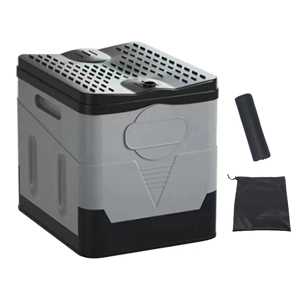Portable, Folding Toilet. Strong, Reusable.