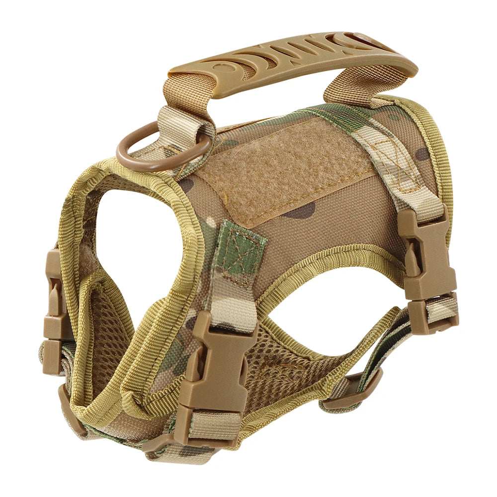 Tactical Cat Harness - Adjustable Puppy Vest For Small Dogs. Cat Accessories.