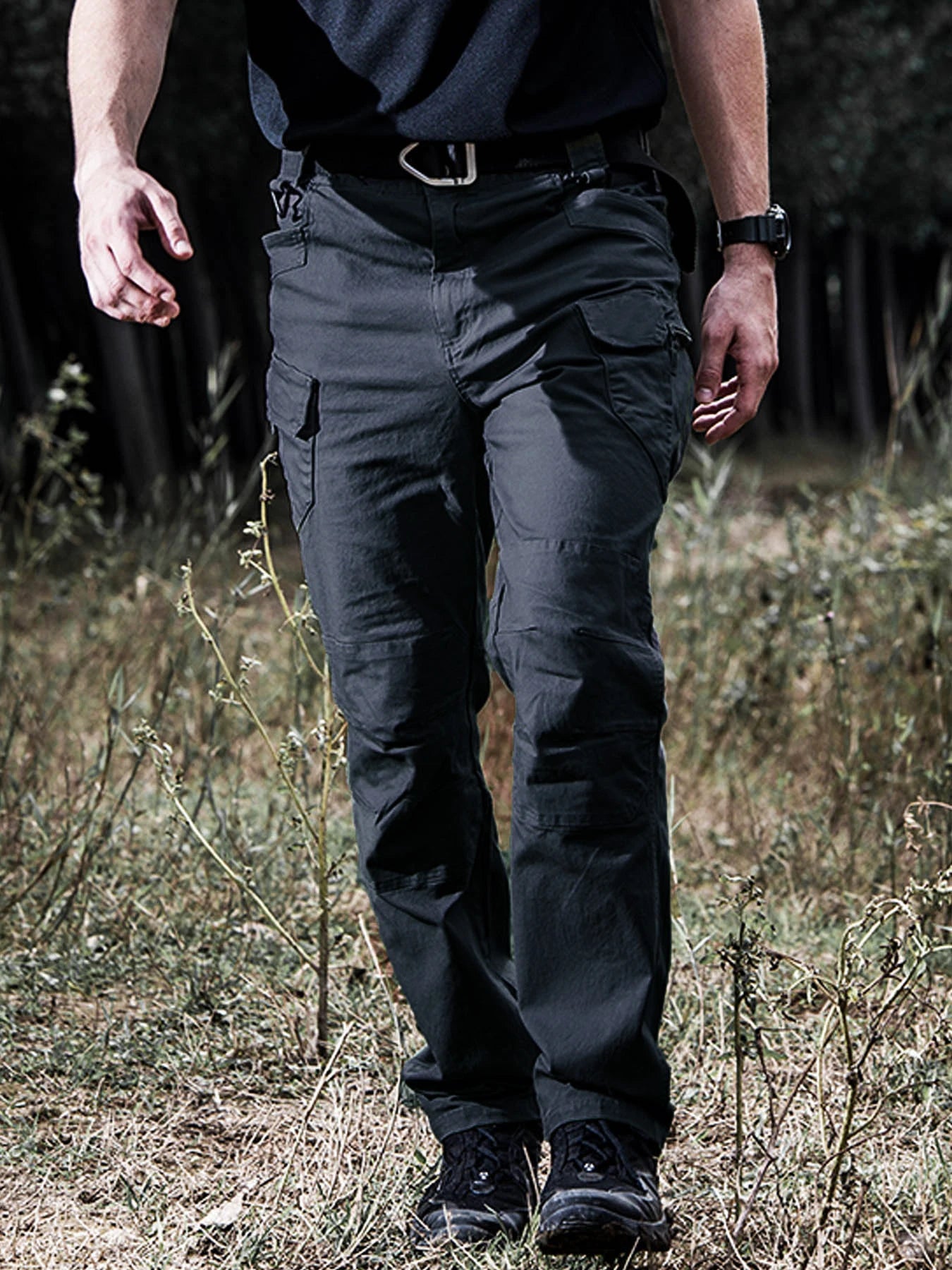Camo Cargo Pants. Multi-pocket, Ripstop . Wear-resistant.