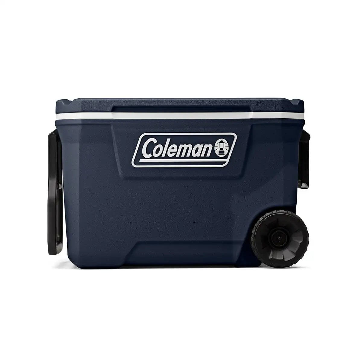 Coleman 316 Series. 62QT Ice Chest, Wheels, Leak-Resistant.