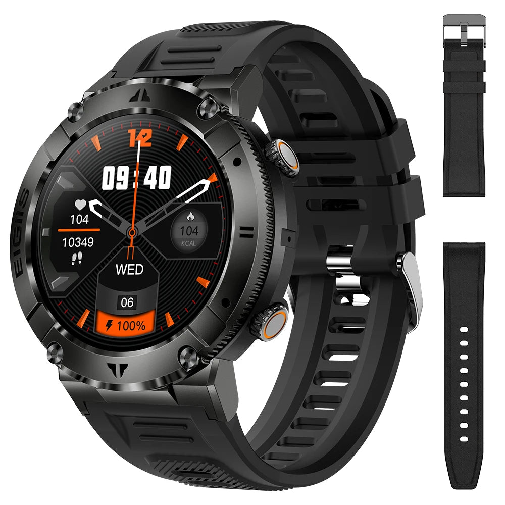 LaNikar Smart Watch, TFT Display, Bluetooth, Call, Blood Pressure, Health Monitor, Custom Dial, Waterproof.