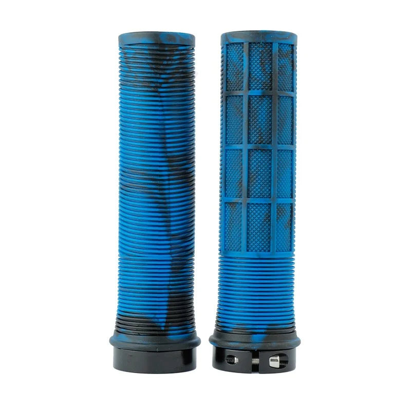 Rubber Lock-on Grip - Shockproof - Non-slip Mountain/Road Bike Handle Cover.