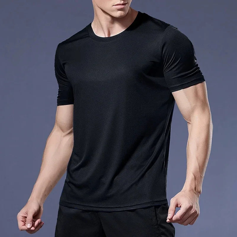 Silk, Short Sleeve T-Shirt. Quick Dry, Breathable, Sun Protection .