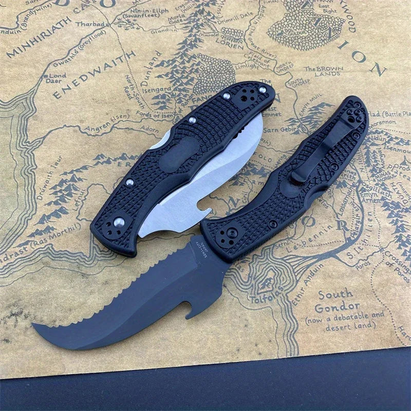 C12S Multifunctional Folding Knife With Nylon Handle.
