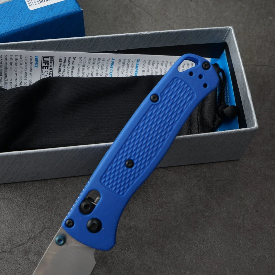 Folding Knife, Nylon- Fiberglass Handle, Model 535, for Fishing, Hiking, Survival.