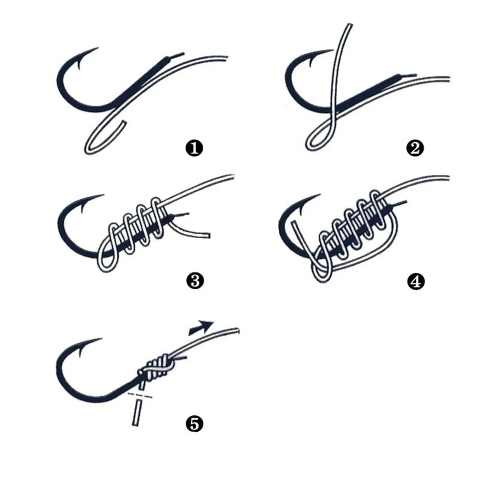 10 styles, 100PCS Fishing Hook Kits. Fresh Or Salt Water. Sharp And Durable.