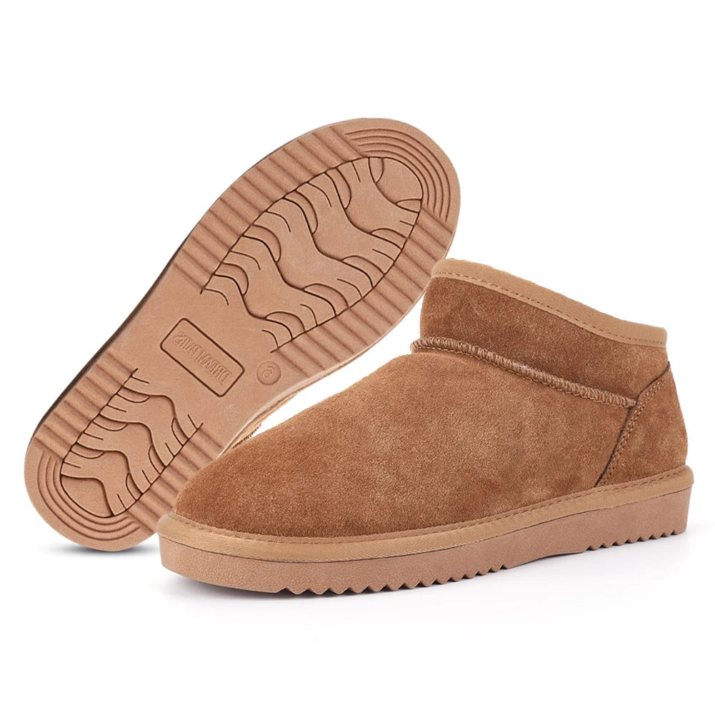 Women's Warm Winter Booties- Anti-Slip- Slip On Short Boots.